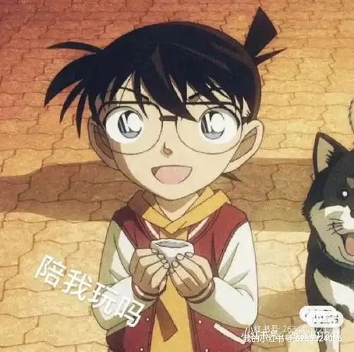 名柯表情包柯南版