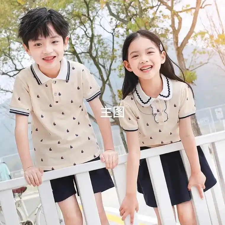 一年级校服夏款运动服套装儿童校服毕业季班服定制幼儿园园服夏款