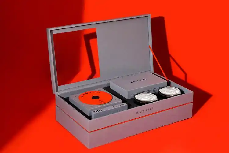 黑胶唱片咖啡包装设计