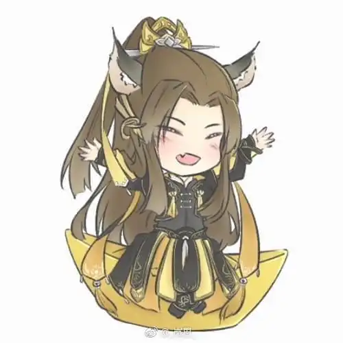 剑网3玩家手绘分享 当正太变成宠物小可爱