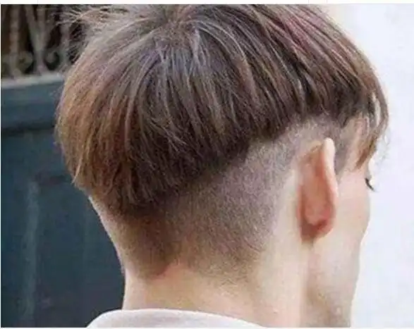 男士后脑勺倒三角发型_男生发型_西子美发网