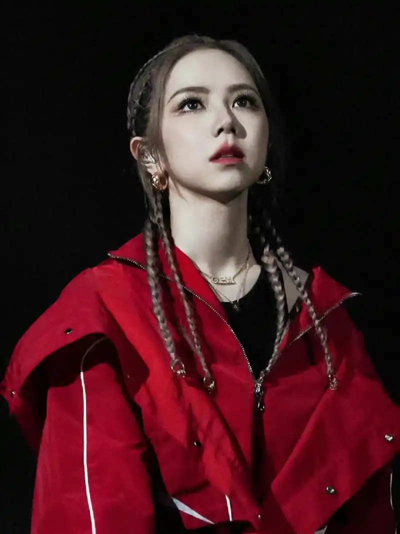 明星秀 邓紫棋 in 雅典娜耳环 混搭脏辫潮服,炫酷野性 leloup