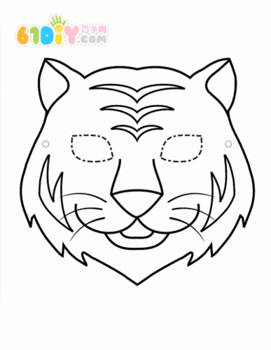 猫头鹰面具模板猴子面具模板狮子面具模板兔子面具模板动物模板下载