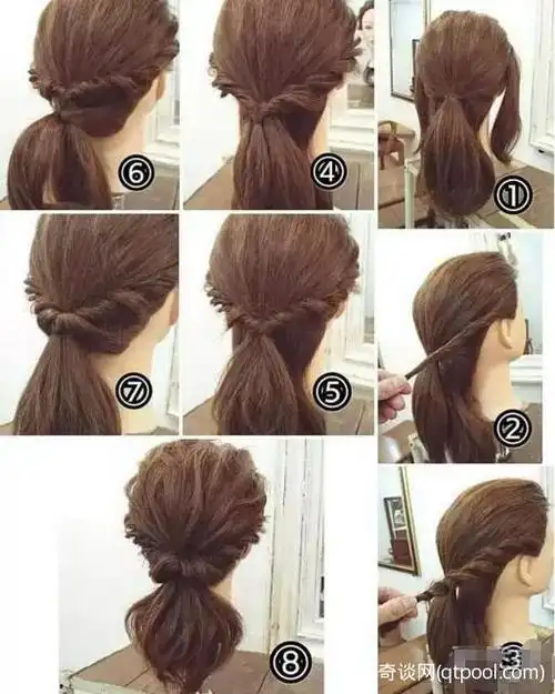 9款日常编发图解编头发也可这样简单