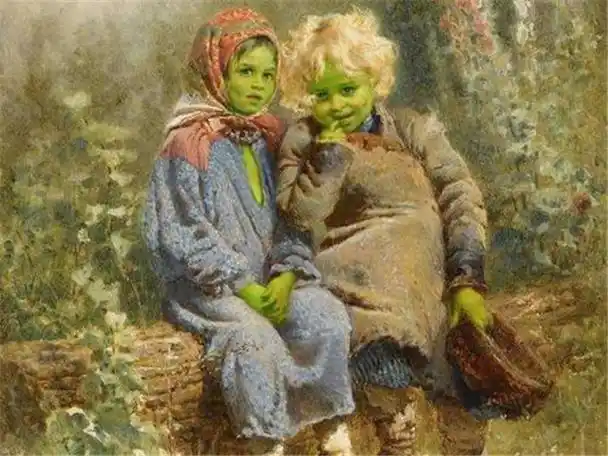 蓝种人和绿种人的特征(世界上绿种人不足3000)(2)