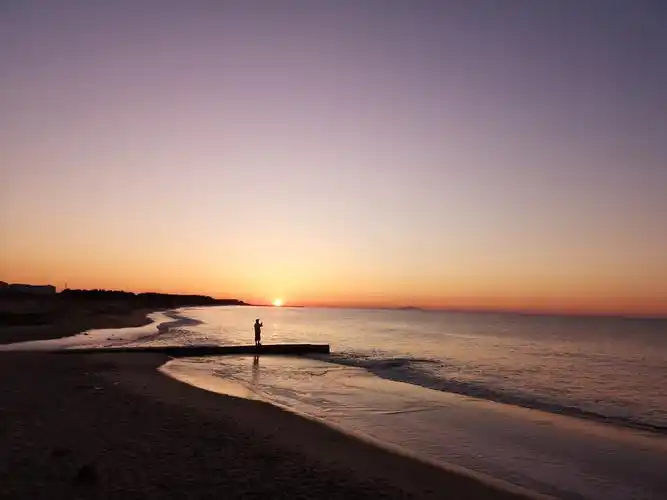 仙人湾海边的清晨 - 美篇