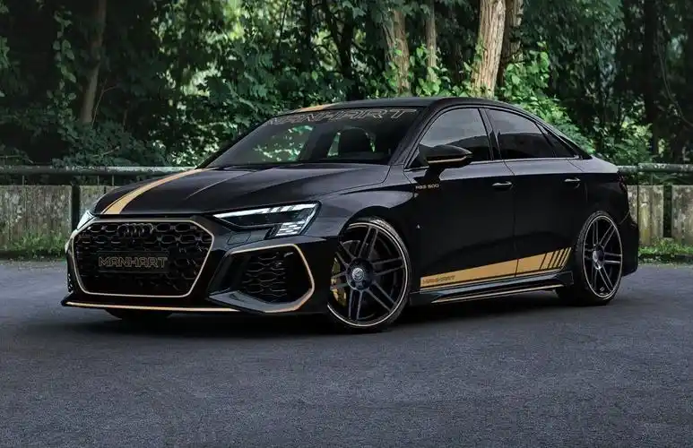 外形犀利最大功率500马力manhart爆改奥迪rs3