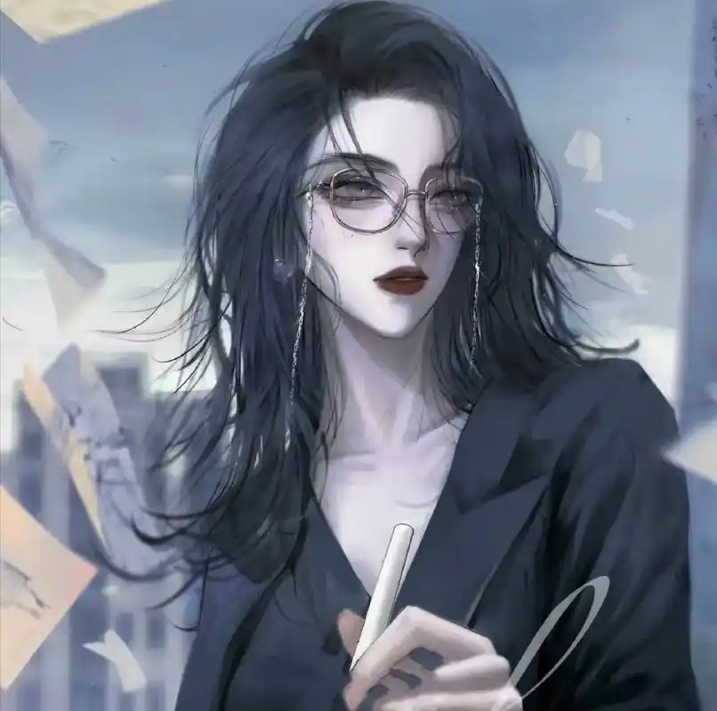 喜欢暗黑禁欲系头像的女生看过来#漫头女生 #暗黑系女头 #禁 - 抖音