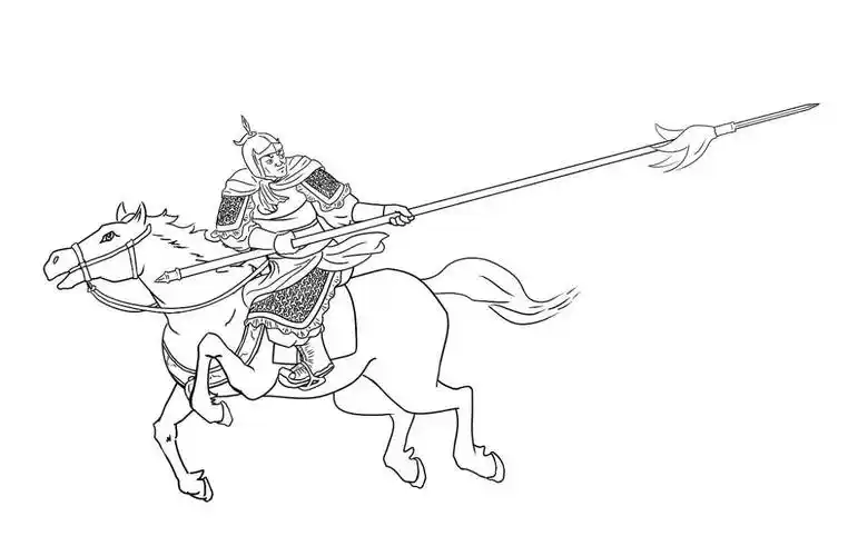 从《兵技指掌图说》,看中国骑枪武艺_长矛_马枪_技术