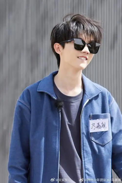 马嘉祺牛仔套装好a##马嘉祺灿烂的花园收官