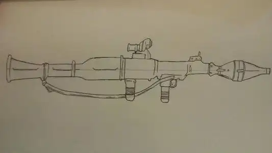 火箭筒简笔画火箭简笔画简单火箭简笔画