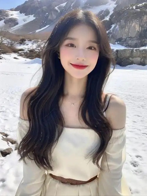 美女白色蕾丝连衣裙优雅女神的户外穿搭典范