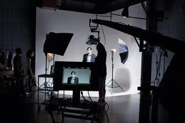 影片摄制组照片