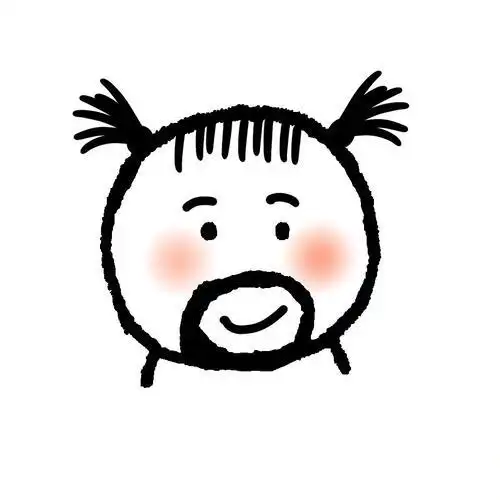 卡通猥琐很贱的大叔胡子头像