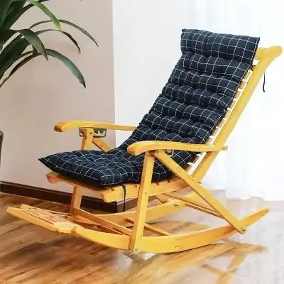 木躺椅实木可折叠包邮纯实木摇椅躺椅折叠阳台午休成人摇摇椅家
