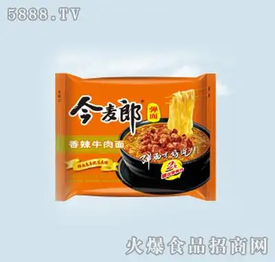 今麦郎香辣牛肉面117g