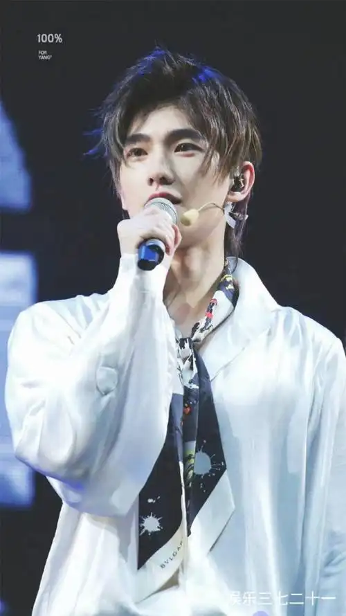 男明星中长发颜值大赛,易烊千玺,吴亦凡,杨洋可以接郑伊健的班