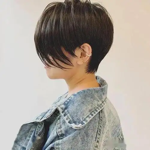 懒人系短发不要打理也好看