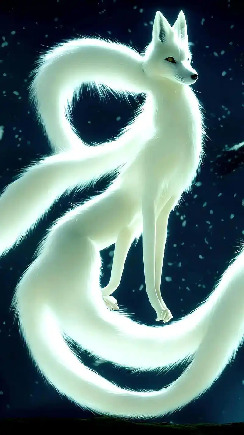 凡事有预兆,当你刷到此"九尾狐仙",你的福气到了!留下一句" - 抖音