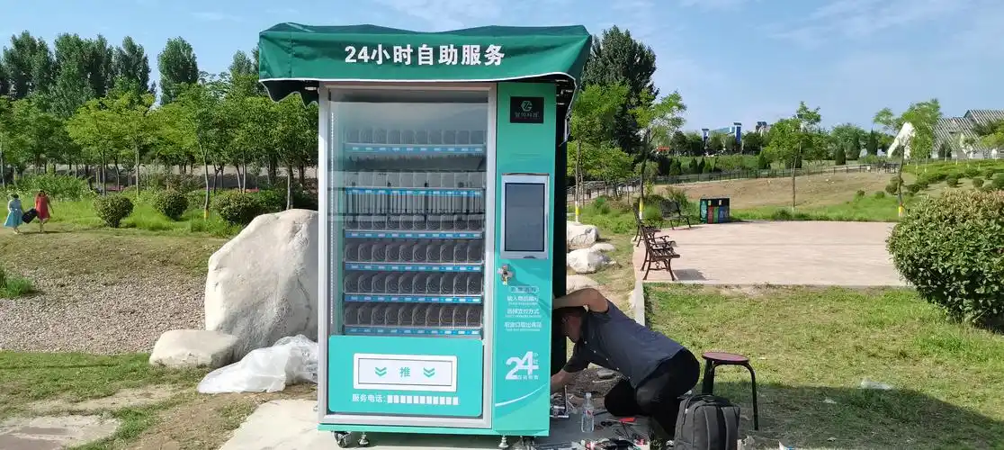 智购科技自动售卖机可结合各大支付平台实现免密支付