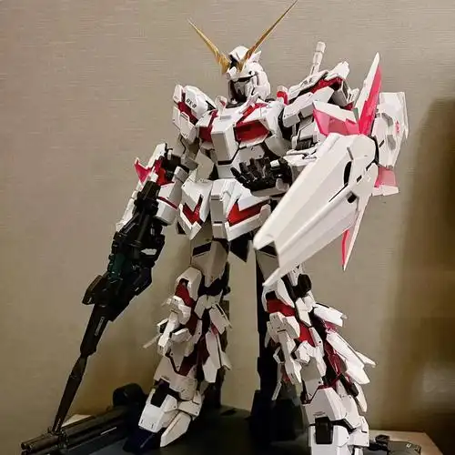 国产新厂高达1/144独角兽hg爆甲拼装模型潮玩手办益智玩具批发