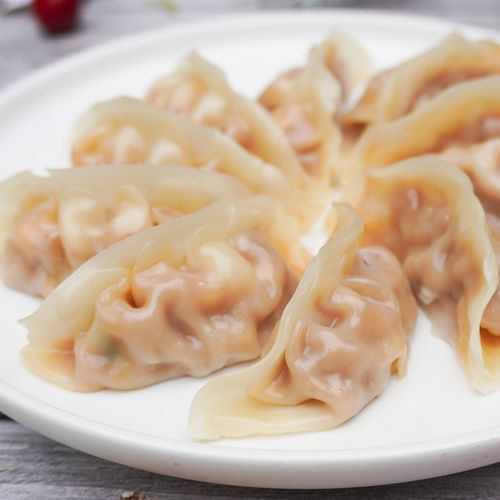 蒸饺玉米正大蔬菜猪肉半成品微波即食早餐熟制水饺