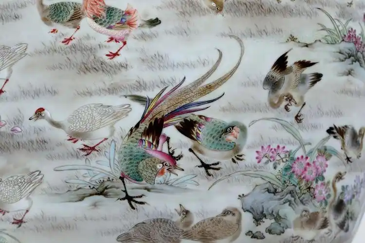 百鸟朝凤图(百鸟朝凤图唐伯虎真迹)