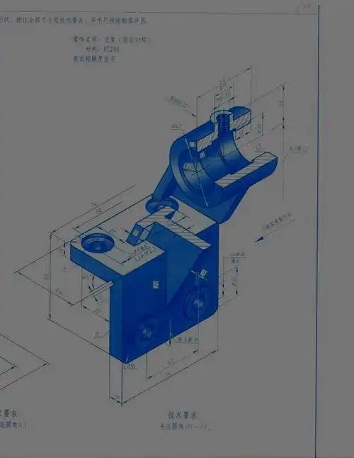 求该零件autocad三视图文件