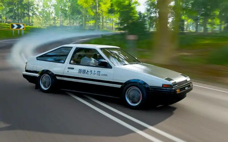 【地平线4】ae86山尖坡漂移53w