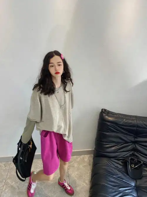 每日穿搭秋季必要跳色系超美火龙果色