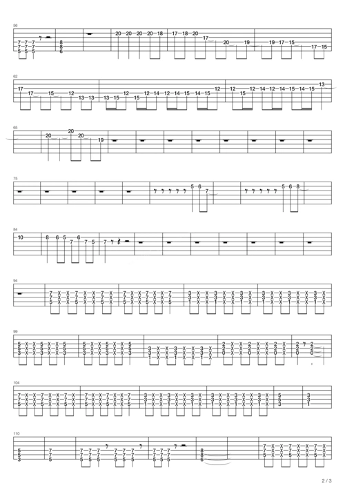 爱情陷阱吉他谱-谭咏麟-高清六线谱图片谱