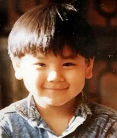 图彭于晏小时候胖照片曝光网友称胖子都是潜力股