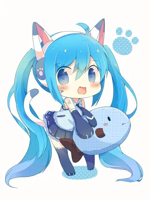 p站插画q版初音id61581307ushiinuついったpixiv