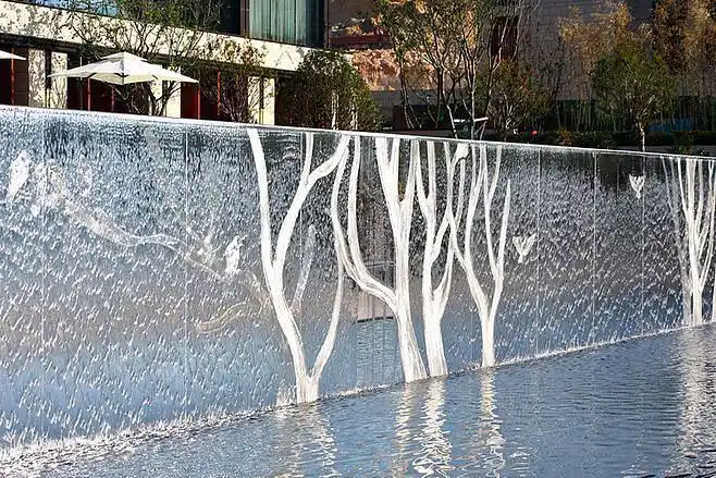 玻璃 景墙 通透