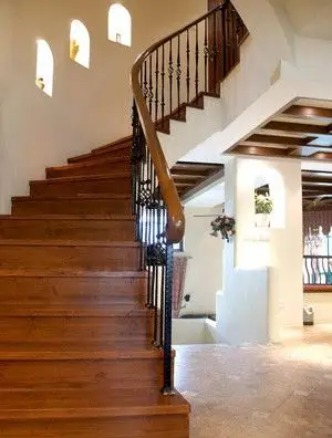 风格楼梯扶手装饰效果图