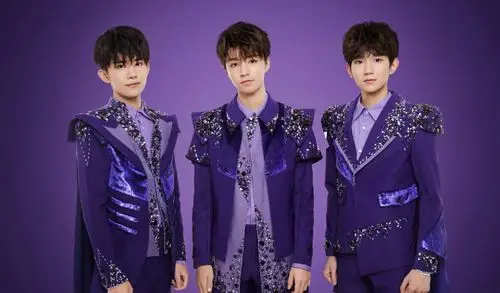 tfboys五周年帅气写真图片