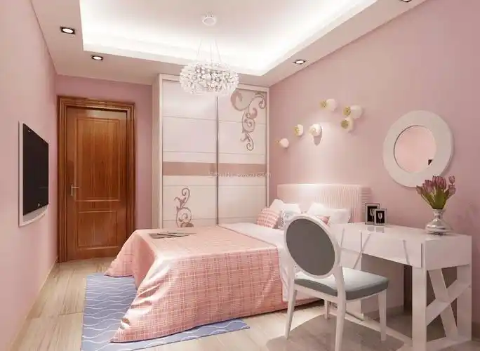 简约式风格小女生卧室赏析