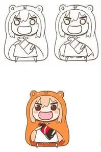 卡通人物简笔画图片大全 动漫卡通人物简笔画图片大全