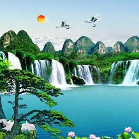 2022年最好旺财山水风景头像图片美丽的风景令人心旷神怡