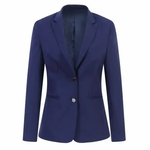 交通银行西装套装工作工作制制服交行行行服宝蓝色其它制服