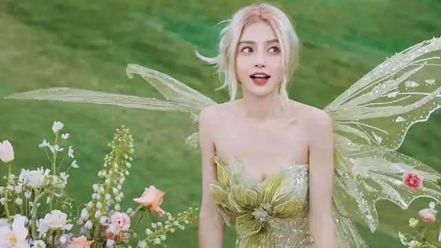 angelababy一直给人一种美丽的感觉,既可以御姐,又可以清纯可爱!