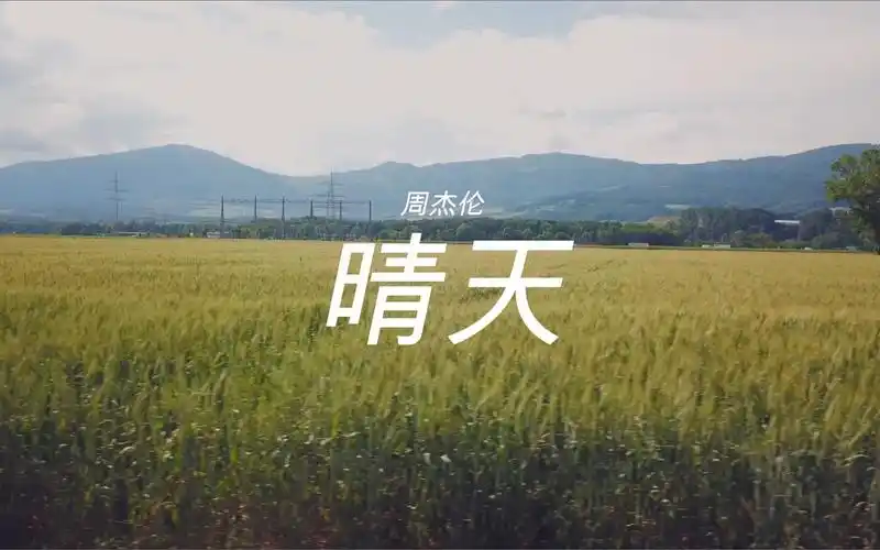 从前从前有个人爱你很久周杰伦晴天无损音质