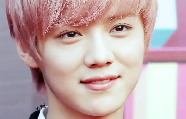 鹿晗 帅哥 明星 花美男 暖男 男神 文艺 小清新 杂志 画报 写真 自拍