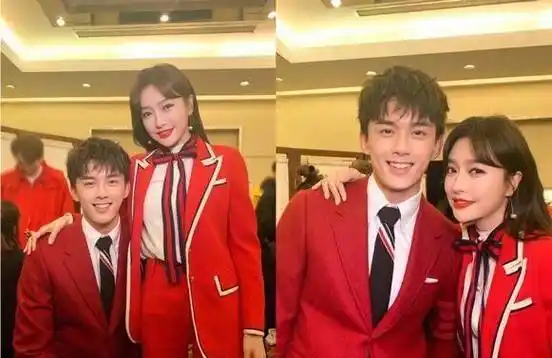 38岁秦岚2万7红衣与19岁吴磊上演回忆杀,十年前是母子如今是姐弟_西服