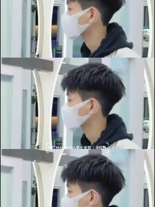 男士碎盖头发型图片