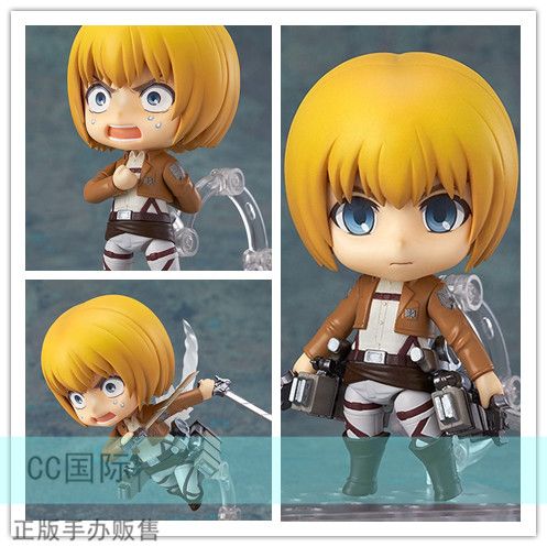 正版现货 gsc 粘土 435 进击的巨人 调查兵团 阿尔敏 手办