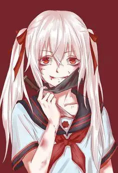 【底图】二次元,灵异悬疑恐怖插画