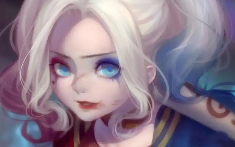 【板绘】小丑女