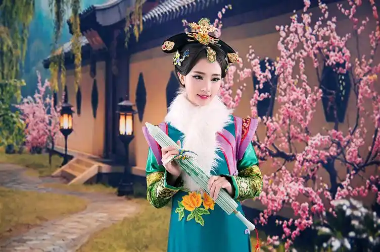 中国古典美女写真高清电脑桌面壁纸