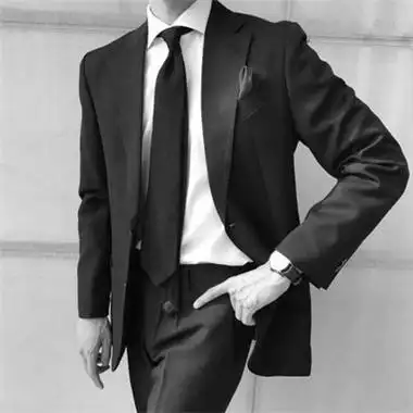 黑白男头像高冷真人气质高冷男头像黑白真人